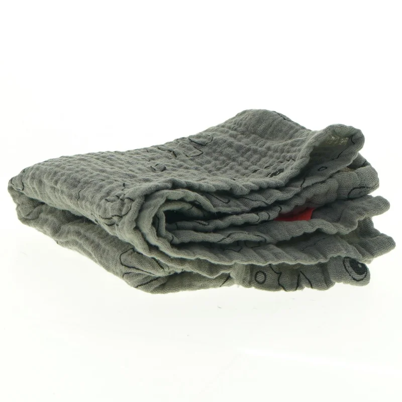 Babytæppe med dyremønster fra Donebydeer (str. 60 x 60 cm)