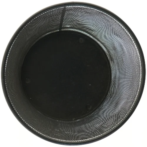 Affaldsspand i sort metalnet (str. Ø 29,5 cm længde 35 cm)