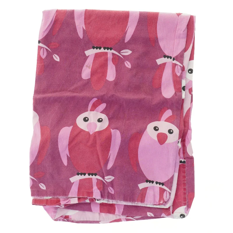 Børnesengetøj med fugleprint (str. 90x60 cm)