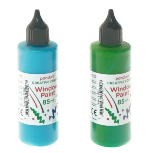 Panduro vinduesmaling, sæt med 2 fra Panduro (str. 12,5 cm)