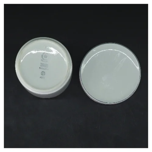 Blåkant skål med låg fra Royal Copenhagen (str. Ø 8,5 cm højde 8 cm)