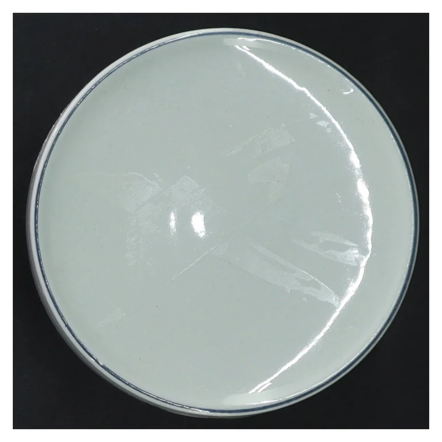 Blåkant skål med låg fra Royal Copenhagen (str. Ø 8,5 cm højde 8 cm)