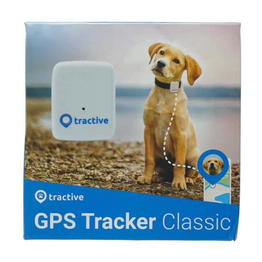 GPS tracker til kæledyr fra Tractive (str. 5 x. 4 cm)