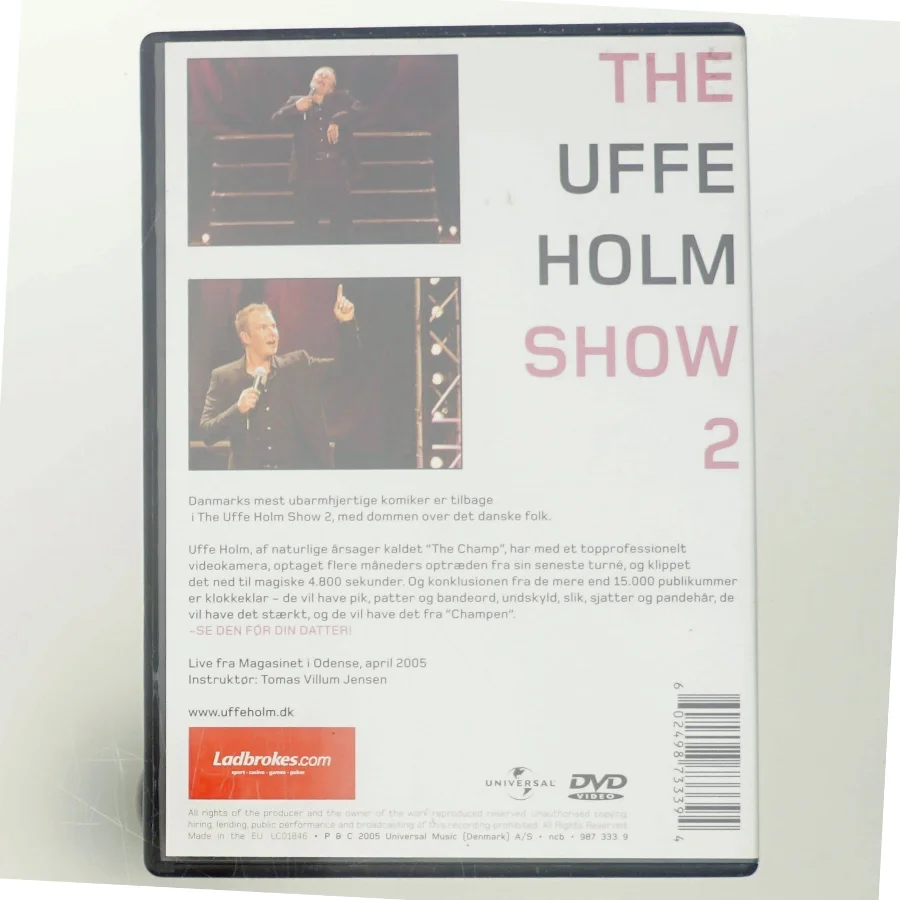 Uffe Holm Show 2 med Uffe Holm (DVD)