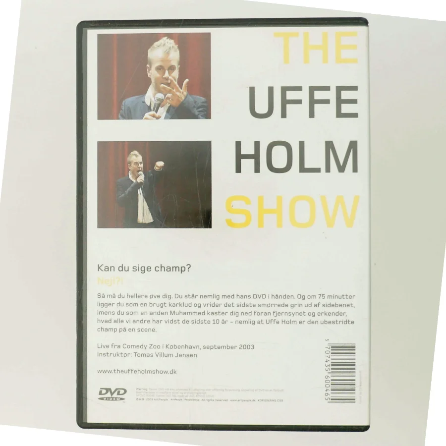 Uffe Holm Show, the med Uffe Holm (DVD)