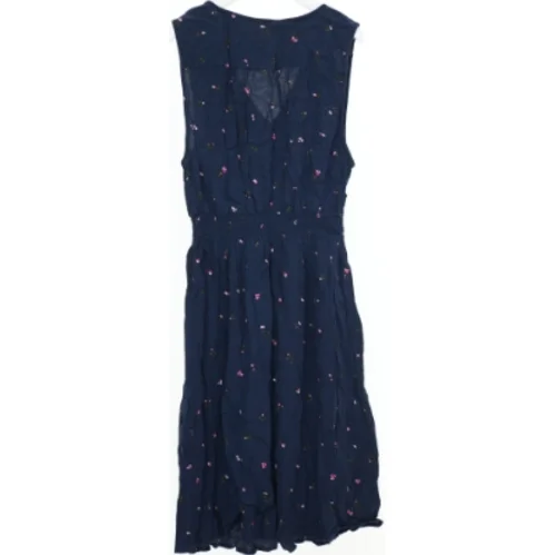 Lang kjole med blomstermønster fra H&M (str. L)