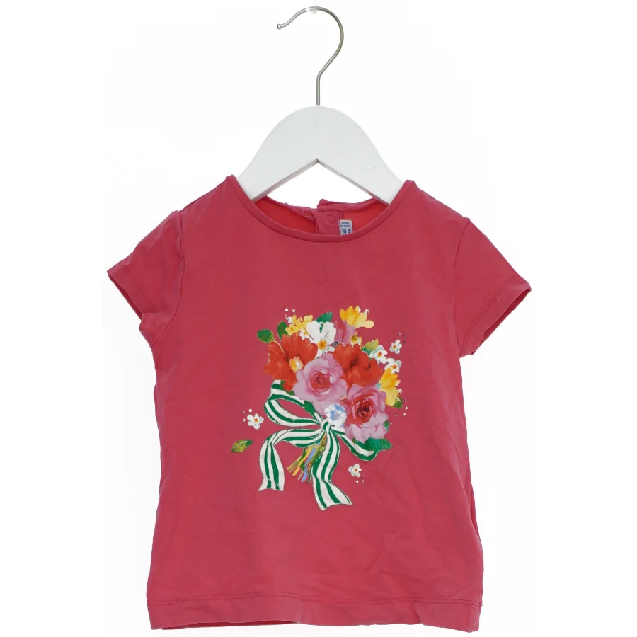 Børne T-shirt med blomster fra Mayoral (str. 92)