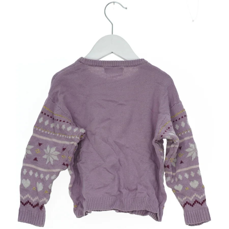 Strikket sweater med mønster fra H&M (str. 104)