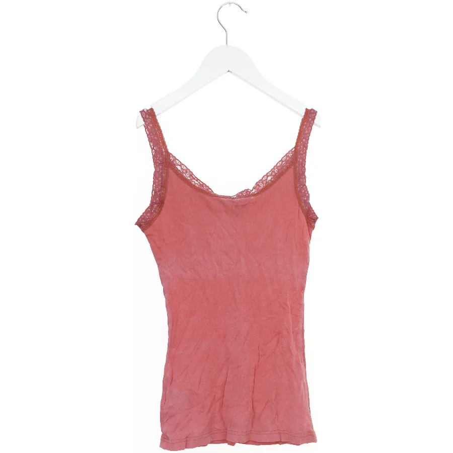 Laksefarvet blondetop fra H&M (str. S)