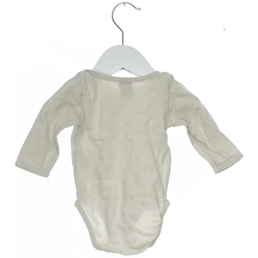 Hvid langærmet bodystocking fra H&M (str. 56)