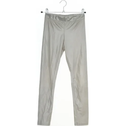 Grå leggings fra H&M (str. 128)