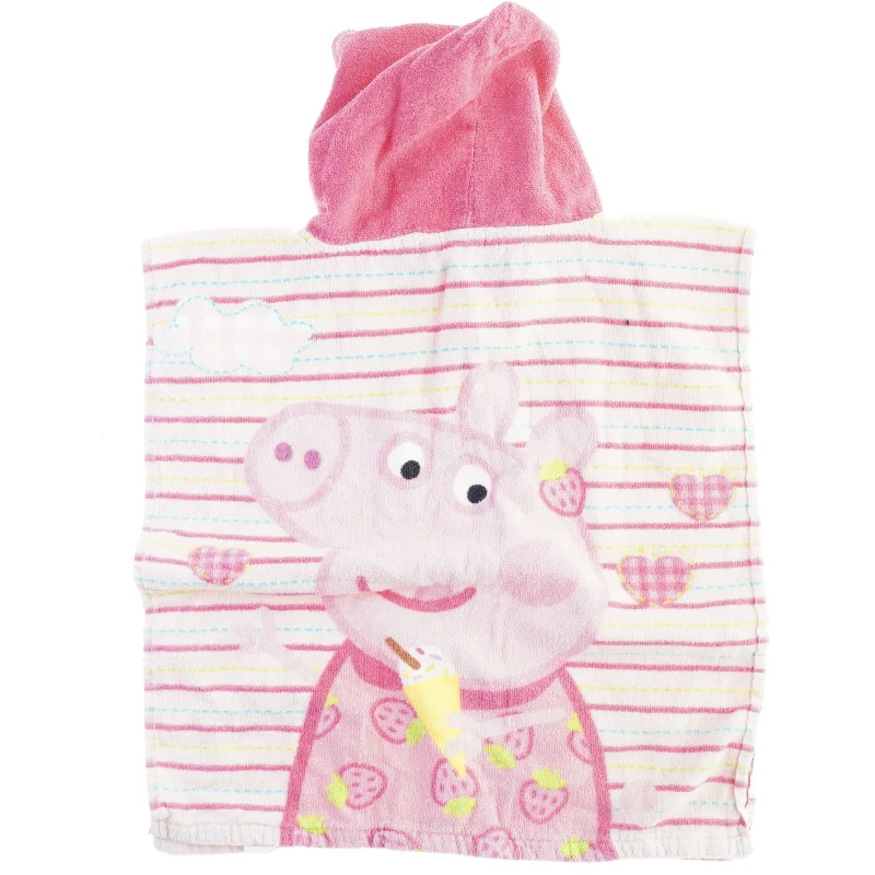 Børne badekåbe med hætte fra Gurli Gris (str. 50 x 47 cm)