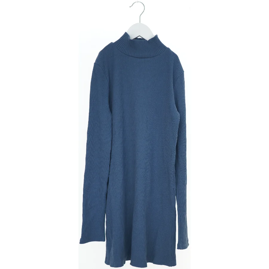 Langærmet bluse med høj hals fra Mng (str. S)