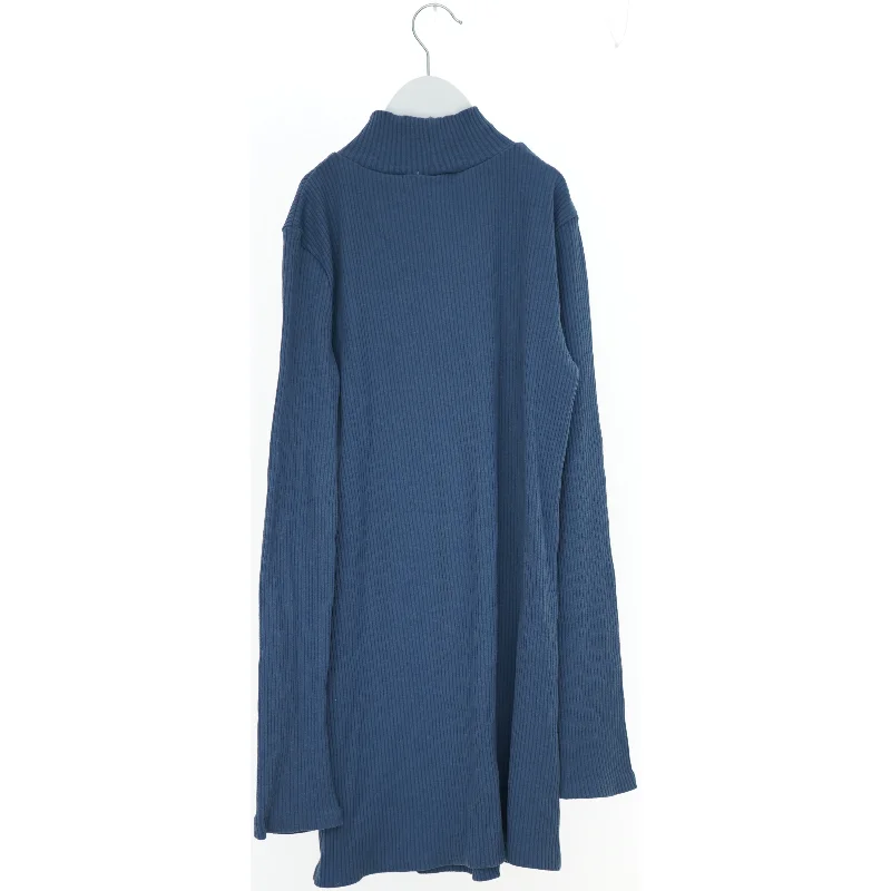 Langærmet bluse med høj hals fra Mng (str. S)