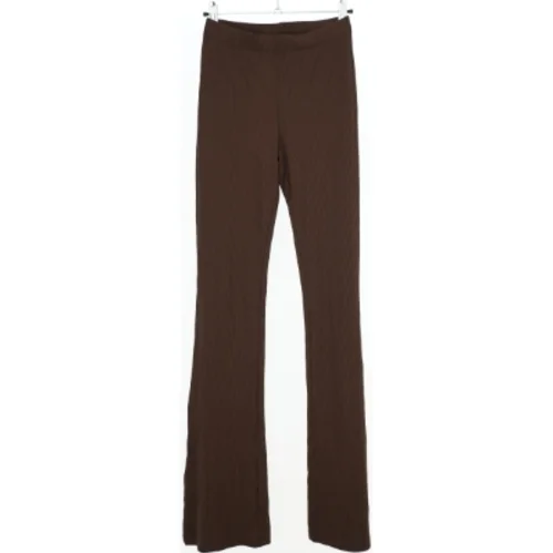 Brune bukser med vidde fra H&M (str. XS)