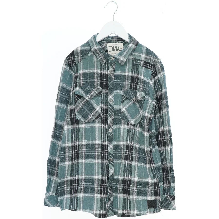 Skjorte med tern fra DNG (str. 164)