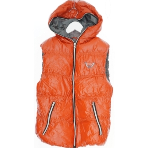 Varm vest med hætte fra Ckn (str. S)