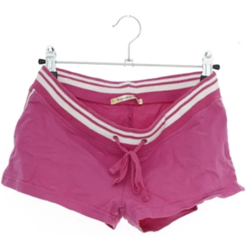 Pink shorts med stribet linning fra Fishbone (str. M)