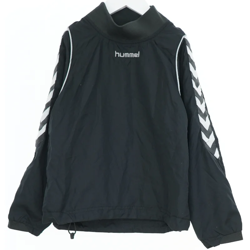 Sort træningsjakke fra Hummel (str. 122)
