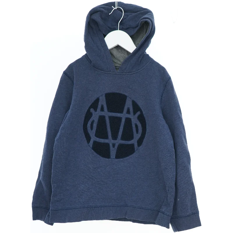 Blå hættetrøje med logo fra Massimo Dutti (str. 158)