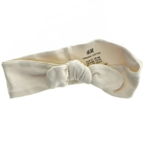 H&M hvid baby hårbånd fra H&M (str. Ø 16 cm)