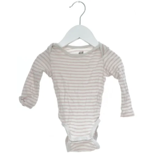 Langærmet bodystocking med striber fra H&M (str. 62)