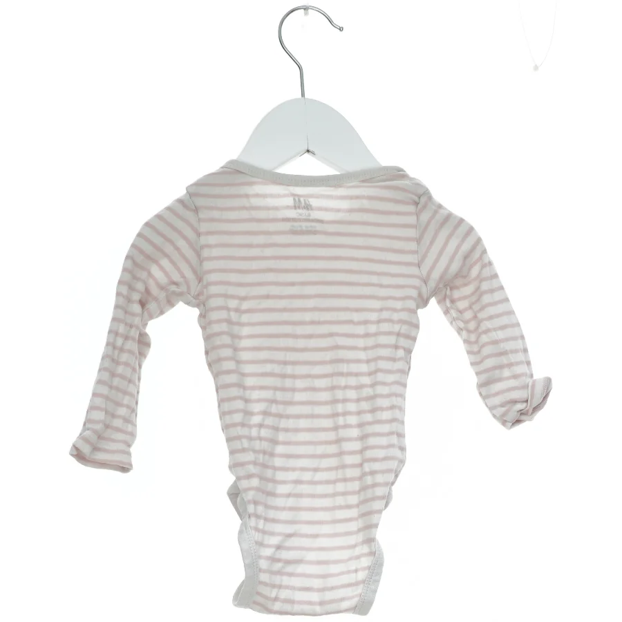 Langærmet bodystocking med striber fra H&M (str. 62)