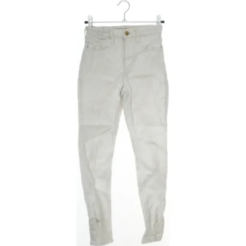 Beige jeans fra &Denim (str. 140)
