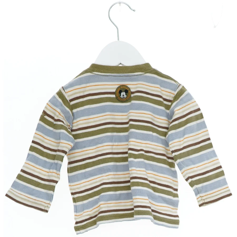 Stribet langærmet bluse med Mickey Mouse motiv fra H&M (str. 80)