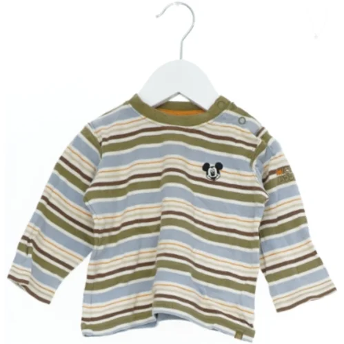 Stribet langærmet bluse med Mickey Mouse motiv fra H&M (str. 80)