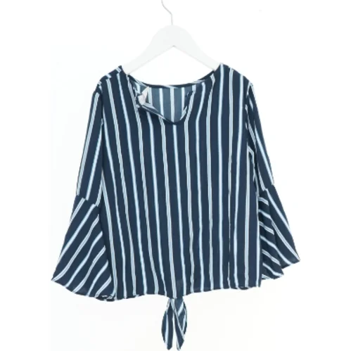 Stribet bluse med knude fra Lindex (str. 146)