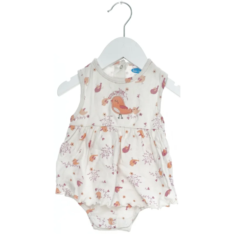 Sød bodystocking med fugleprint fra Bon Bébé (str. 74)