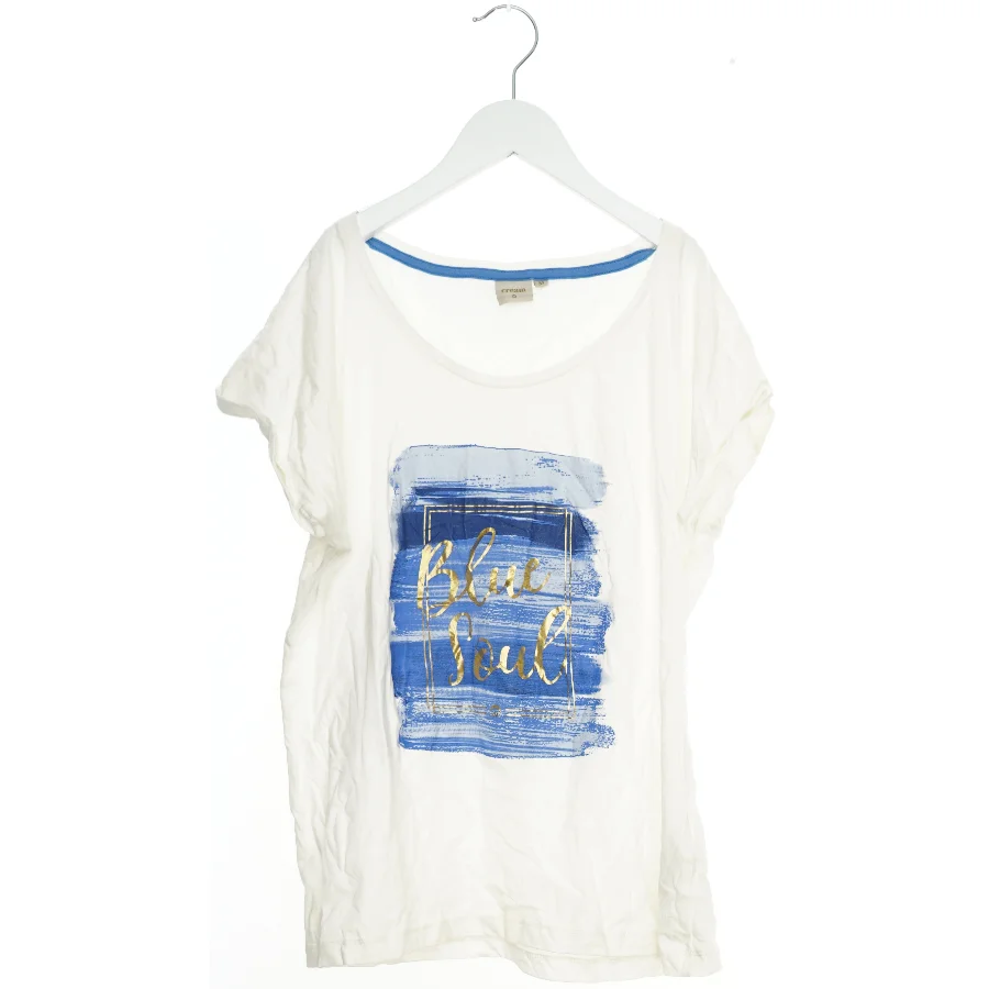 T-Shirt med tryk fra Cream (str. M)