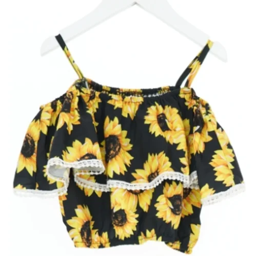 Bluse med Solsikke Print fra SHEIN  (str. 140)
