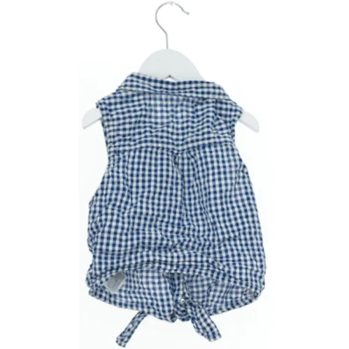 Bluse i blå og hvid tern fra H&M (str. 140)