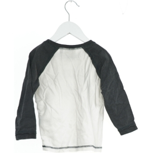 Langærmet T-shirt med tekst fra Molo (str. 98)