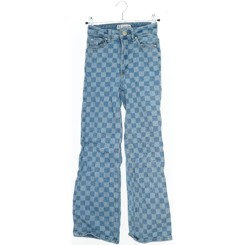 Checkered jeans (str. XS)