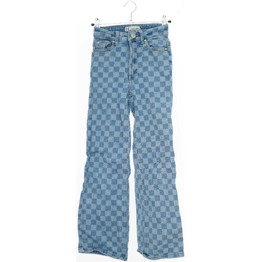 Checkered jeans (str. XS)