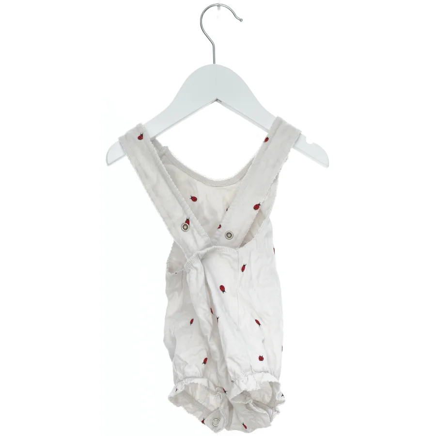 Hvid baby sommersæt med mariehøne print fra H&M (str. 62)