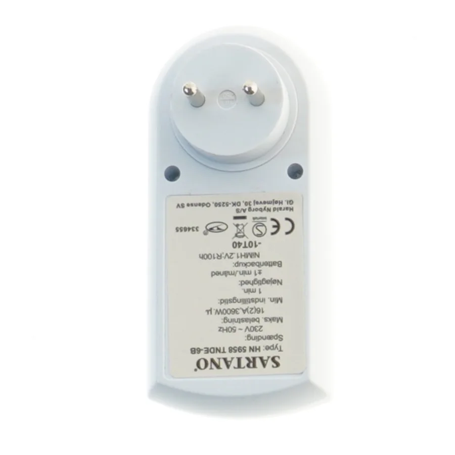 Elektronisk timer stikkontakt fra Sartano (str. 13x6 cm)