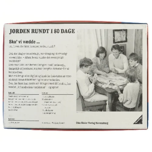 Jorden rundt i 80 dage brætspil fra Ravensburger (str. 38x28 cm)