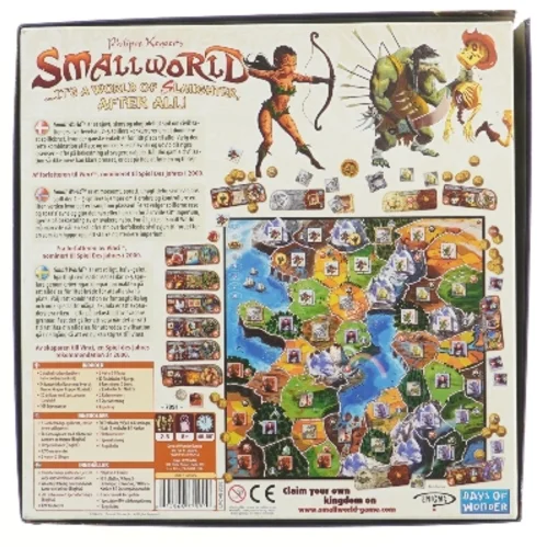 Small World brætspil - Brugt 1 gang