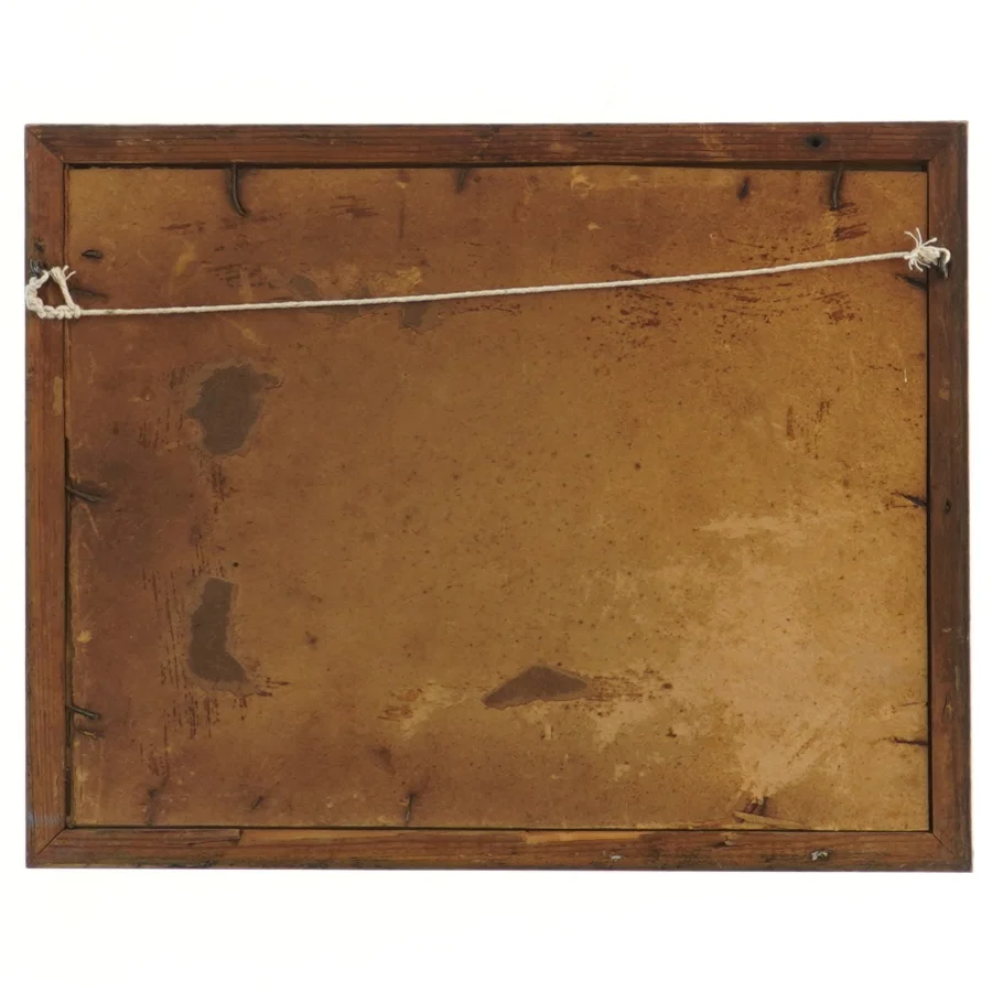 Maleri i guldramme (str. 25x20 cm)