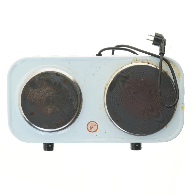 Elektrisk dobbelt kogeplade fra Alpina (str. 48x24,5 cm)