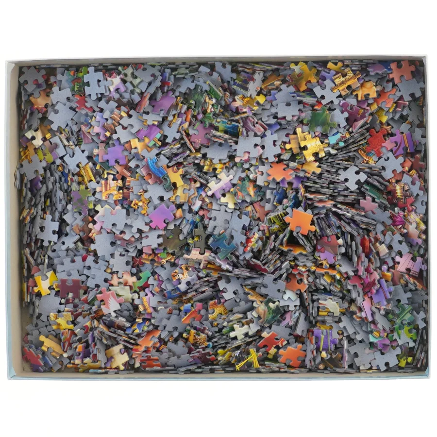 Puslespil med 2000 brikker fra Clementoni (str. 2000 brikker 97,5x66,8 cm)