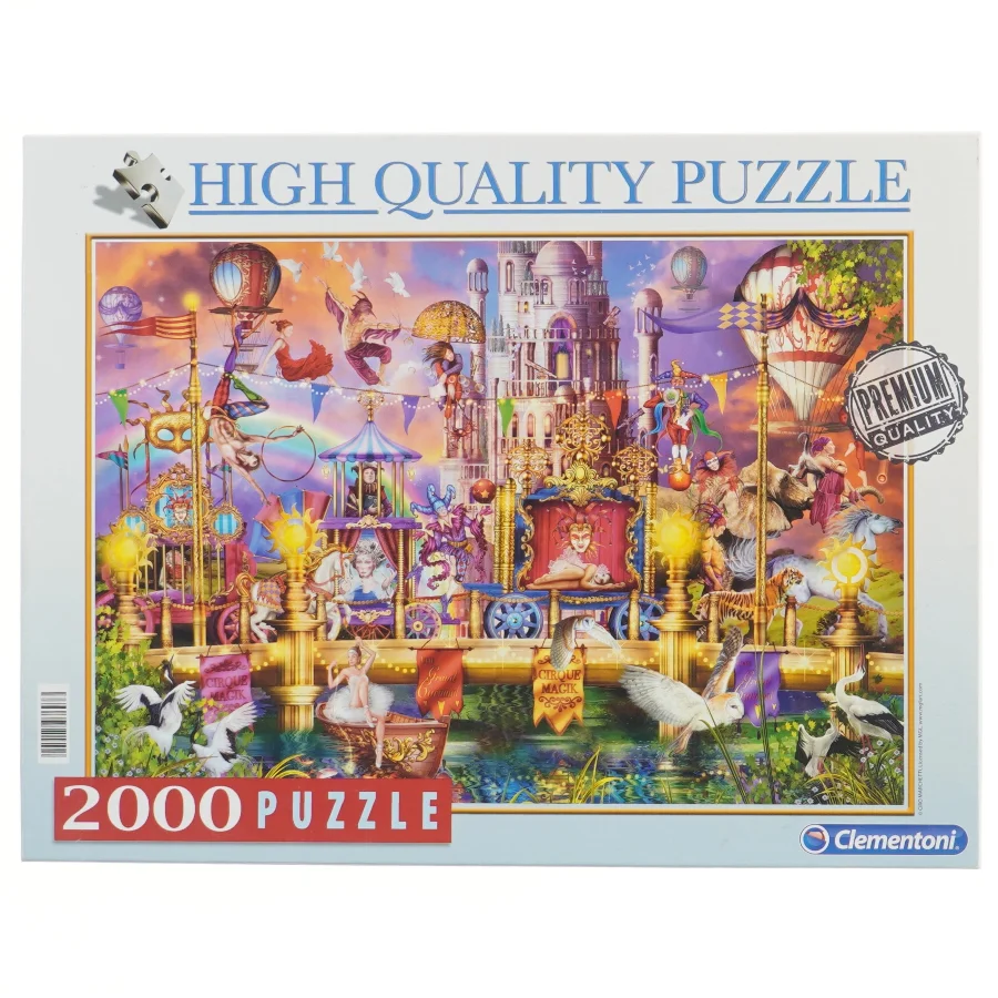 Puslespil med 2000 brikker fra Clementoni (str. 2000 brikker 97,5x66,8 cm)