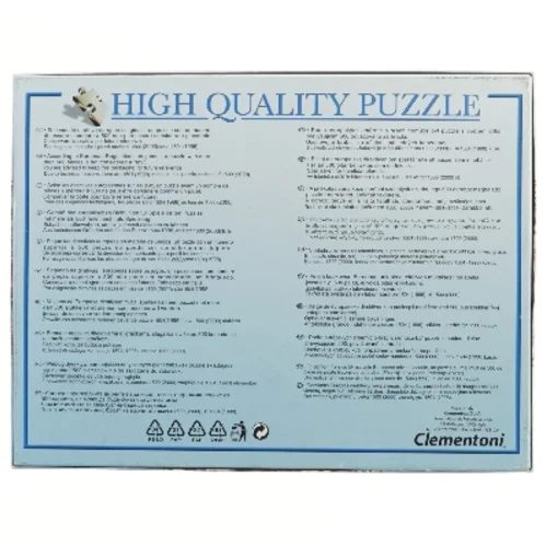 Puslespil med 2000 brikker fra Clementoni (str. 2000 brikker 97,5x66,8 cm)