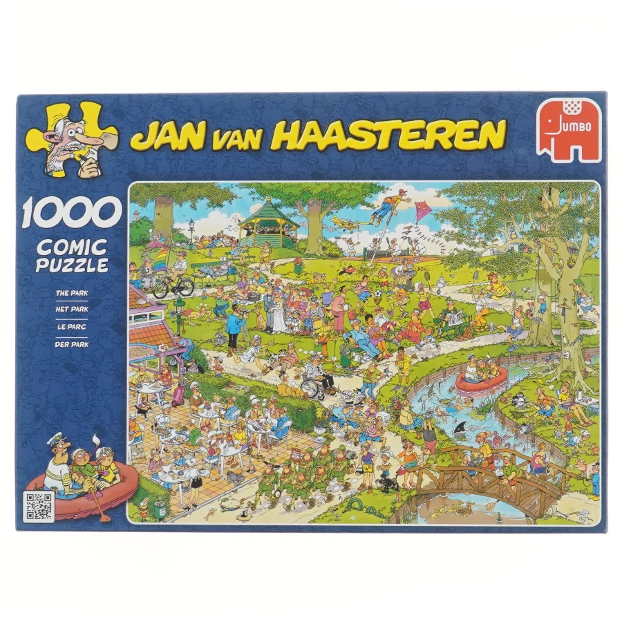 Jan van Haasteren 1000 brikker puslespil fra Jumbo (str. 1000 brikker 68x49 cm)