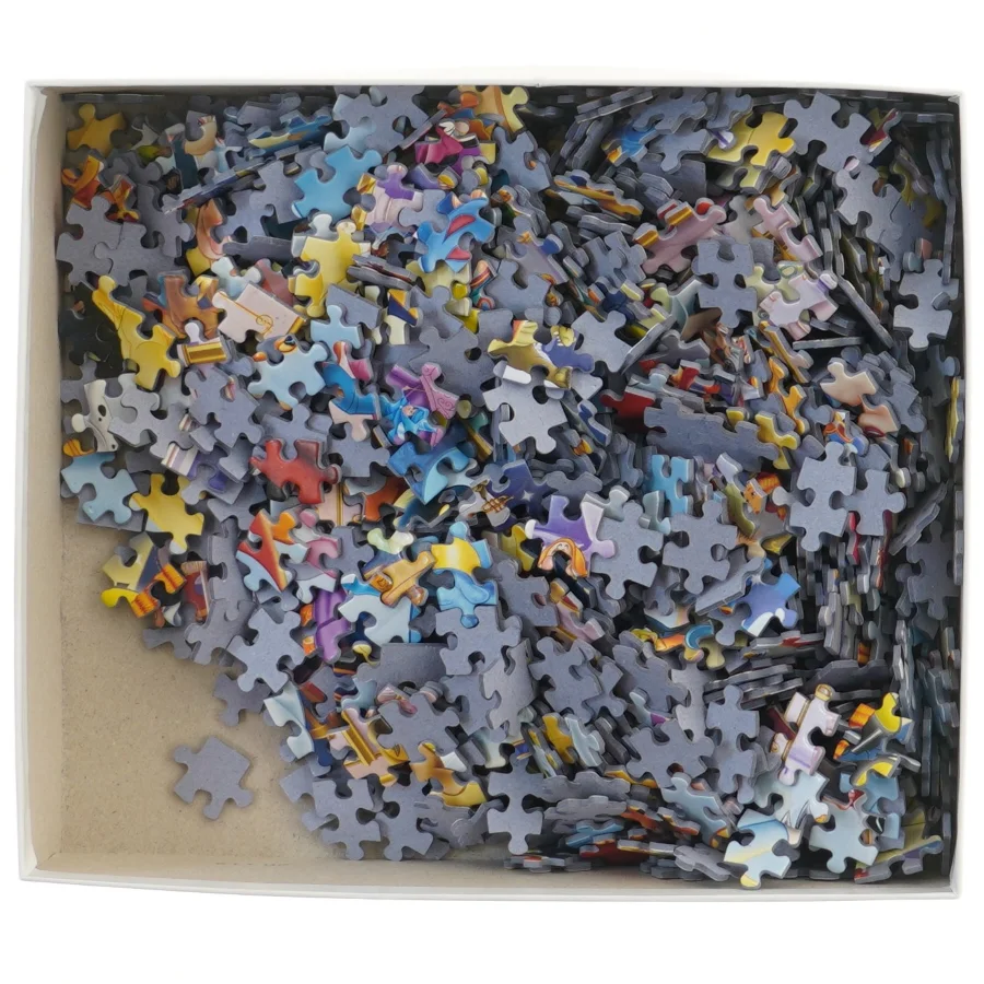 Disney puslespil med 1000 brikker fra Disney (str. 1000 brikker 48x67 cm)