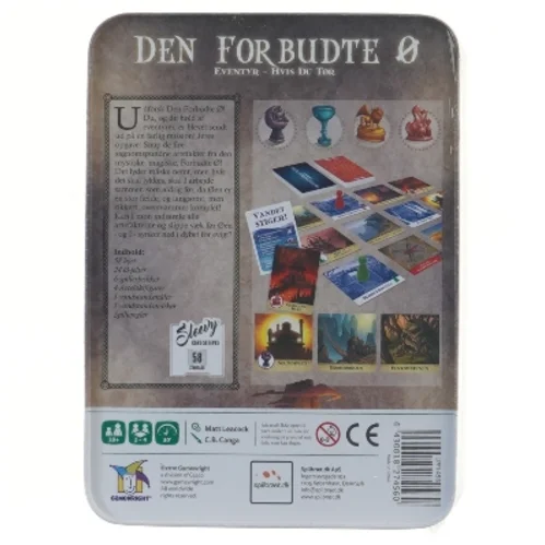 Den Forbudte Ø brætspil fra Spilbræt.dk Aldrig brugt